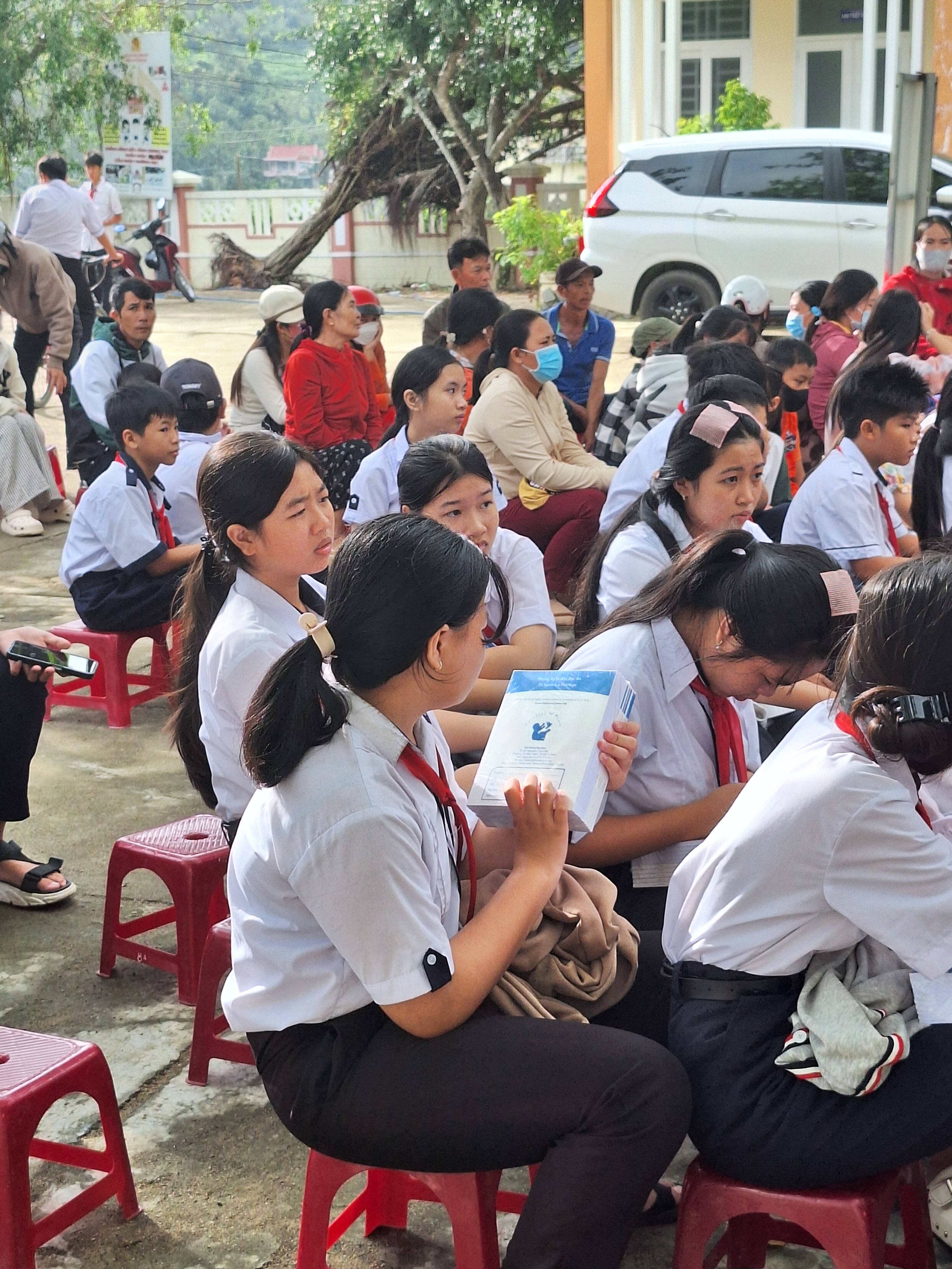 Học sinh tại Long Phước