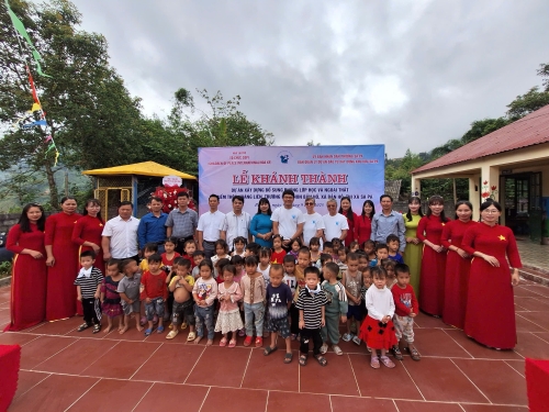 Mở rộng trường Mầm Non Bản Hồ điểm thôn Hoàng Liên